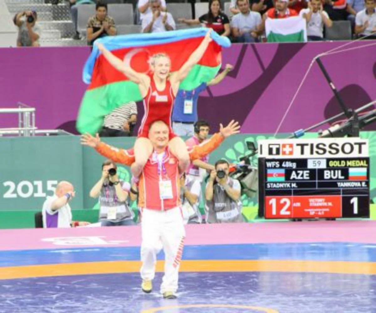 ​Azərbaycanın qadın güləşçiləri Kiyevdə 7 medal qazanıb