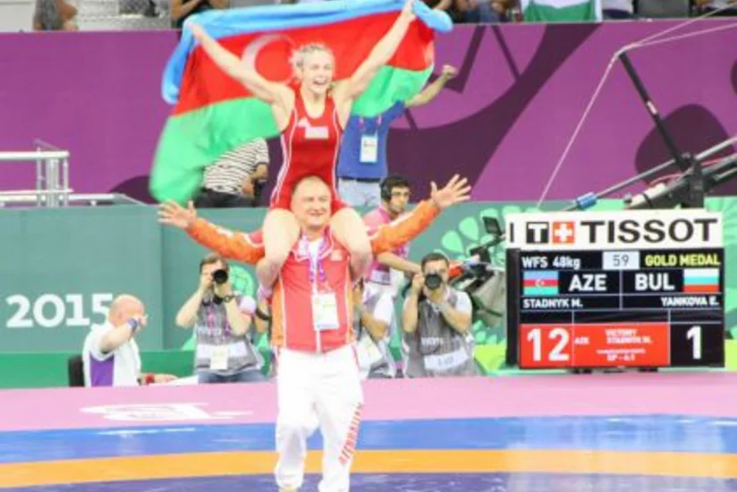 ​Azərbaycanın qadın güləşçiləri Kiyevdə 7 medal qazanıb