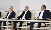 Participants of 17th ECO Summit watch Victory show of Karabakh horses at Aghdam's Imarat Complex