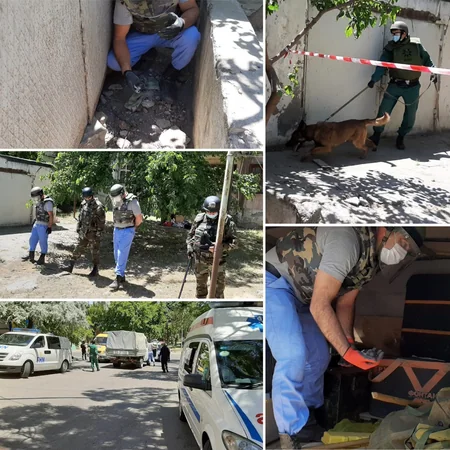 Binəqədidə əl qumbarası tapıldı