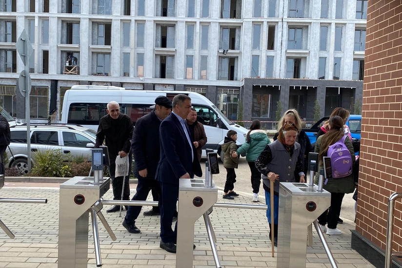 Another 123 IDPs leave for Fuzuli