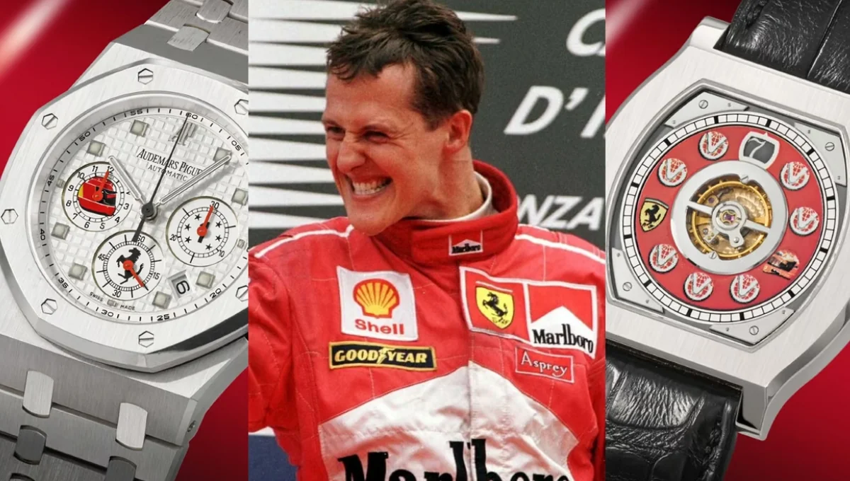 8 watches owned by F1 great Michael Schumacher fetch over $4M at auction in Geneva