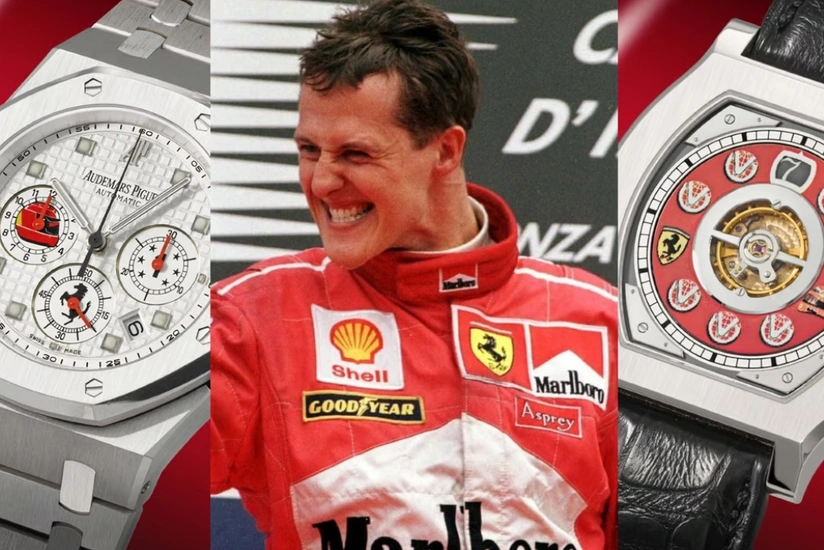 Mixael Şumaxerin saatları hərracda satılıb