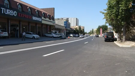 ​Xətai rayonunda bir neçə küçədə təmir işləri aparılıb