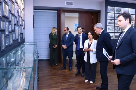 İtaliyanın Baş prokuroru Azərbaycanın müvafiq qurumlarının rəhbərləri ilə görüşüb