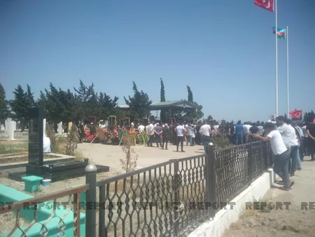 Похоронен шехид Отечественной войны