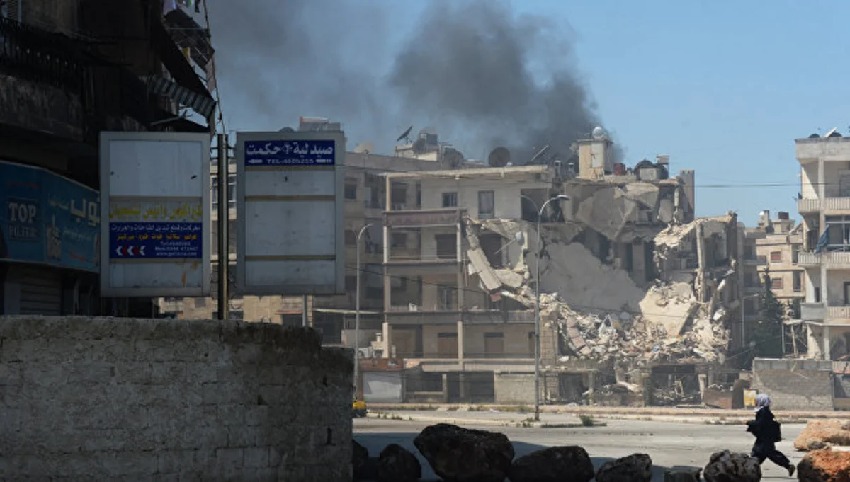 ​Terrorçular Hələbə kimyəvi bomba atıblar, ölənlər var