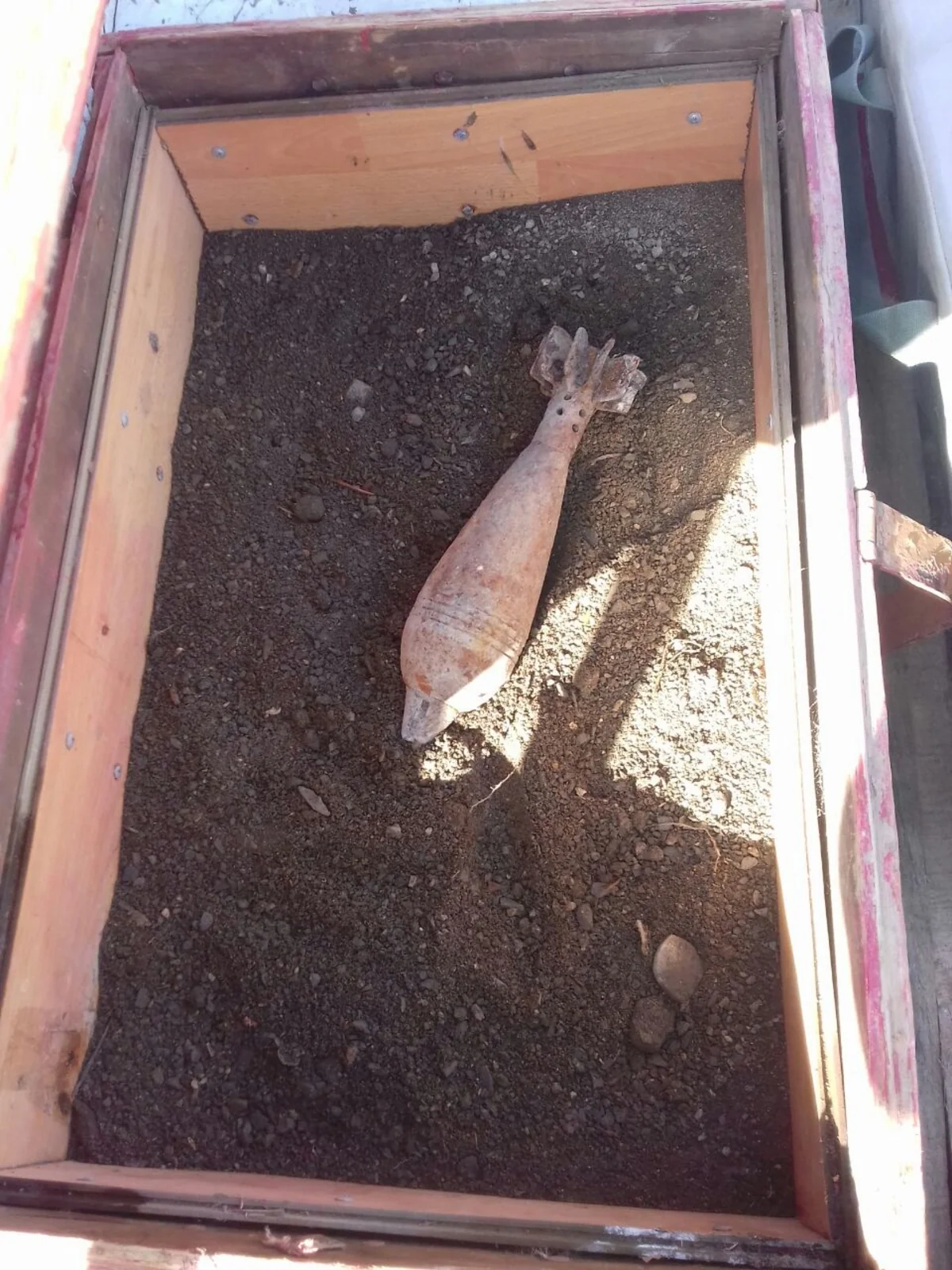 Goranboyda minaatan mərmisi tapılıb