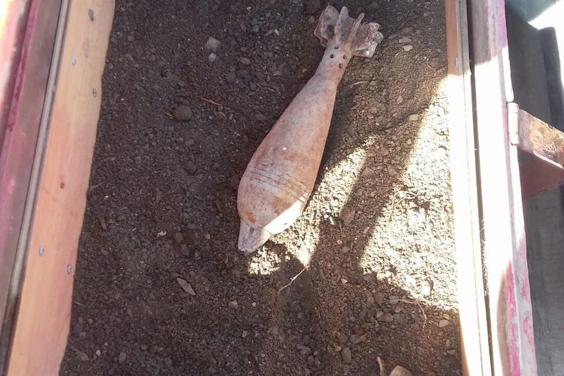 Goranboyda minaatan mərmisi tapılıb