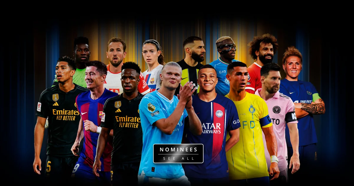2023-cü ilin ən yaxşı futbolçusu adına 30 namizəd açıqlanıb - SİYAHI
