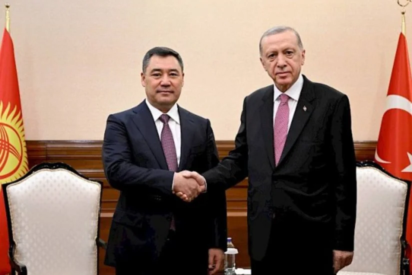 Türkiyə və Qırğızıstan liderləri regional məsələləri müzakirə ediblər