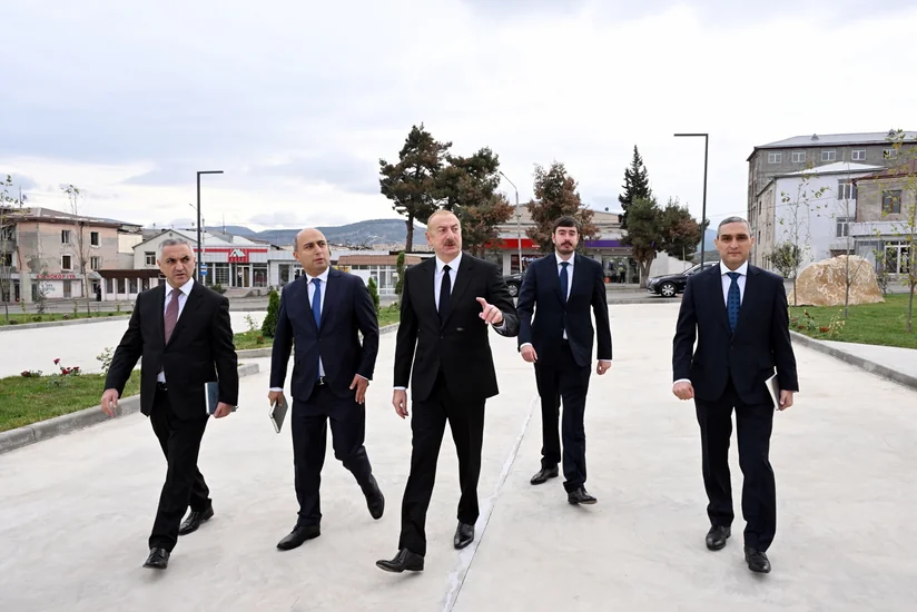 Prezident İlham Əliyev Qarabağ Universitetinin təmirdən sonra açılışında iştirak edib - YENİLƏNİB-4