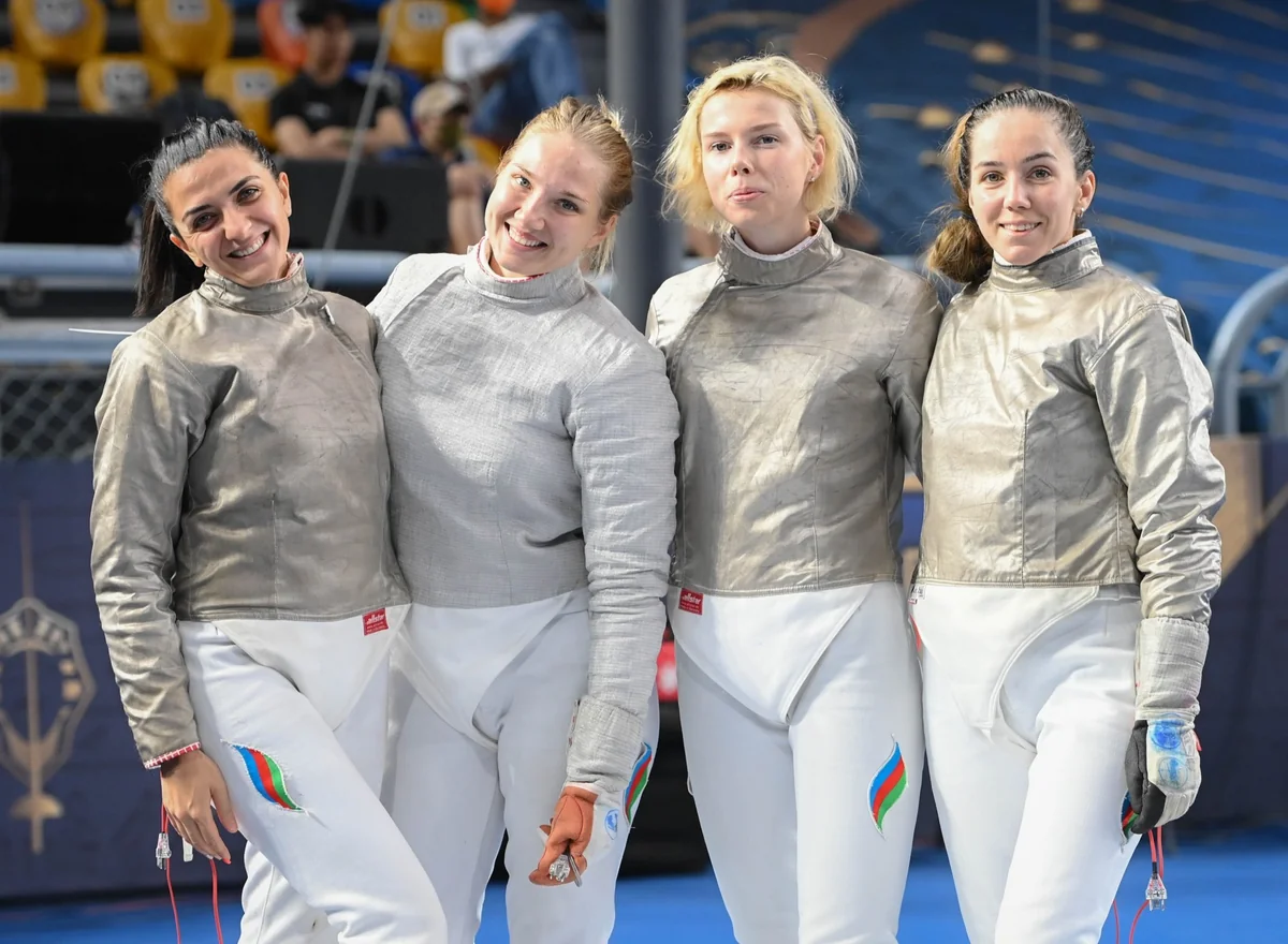 Чемпионат мира: Сборная Азербайджана по сабле заняла шестое место