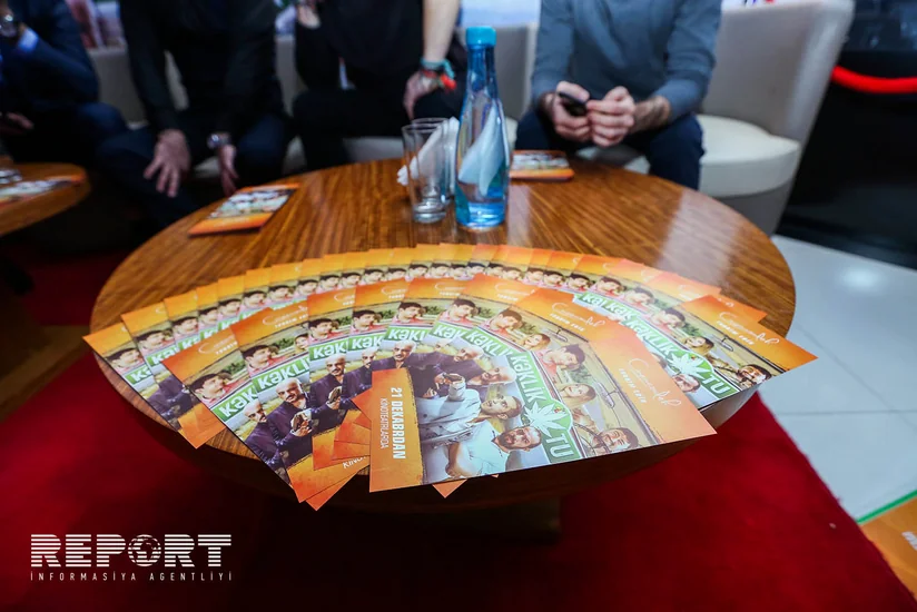 В CinemaPlus Gənclik Mall прошла церемония раздачи автографов творческого коллектива кинокомедии Kəklikotu - ФОТО