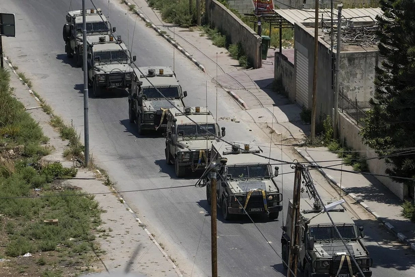 Yüzlərlə İsrail hərbçisi İordan çayının qərb sahilindəki əməliyyatda iştirak edir