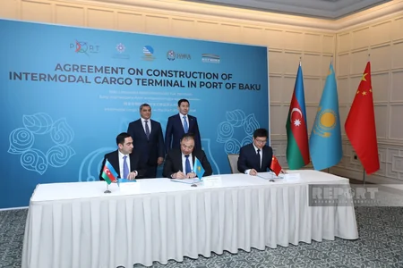 Azerbaijan, Kazakhstan, China establish joint venture