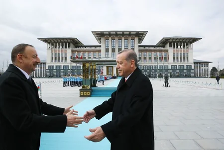 Azerbaijani and Turkish Presidents have one-on-one meeting