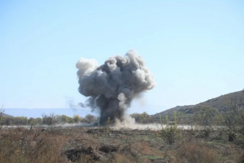 Azərbaycanla sərhəddə minalar partlayış yolu ilə zərərsizləşdiriləcək