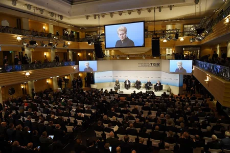 Leyla Aliyeva views discussions of opening session at Munich Security Conference