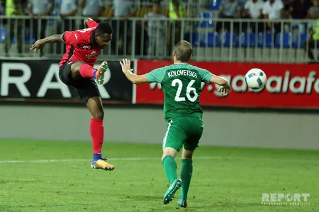 Gabala plays against Panathinaikos - PHOTO REPORT