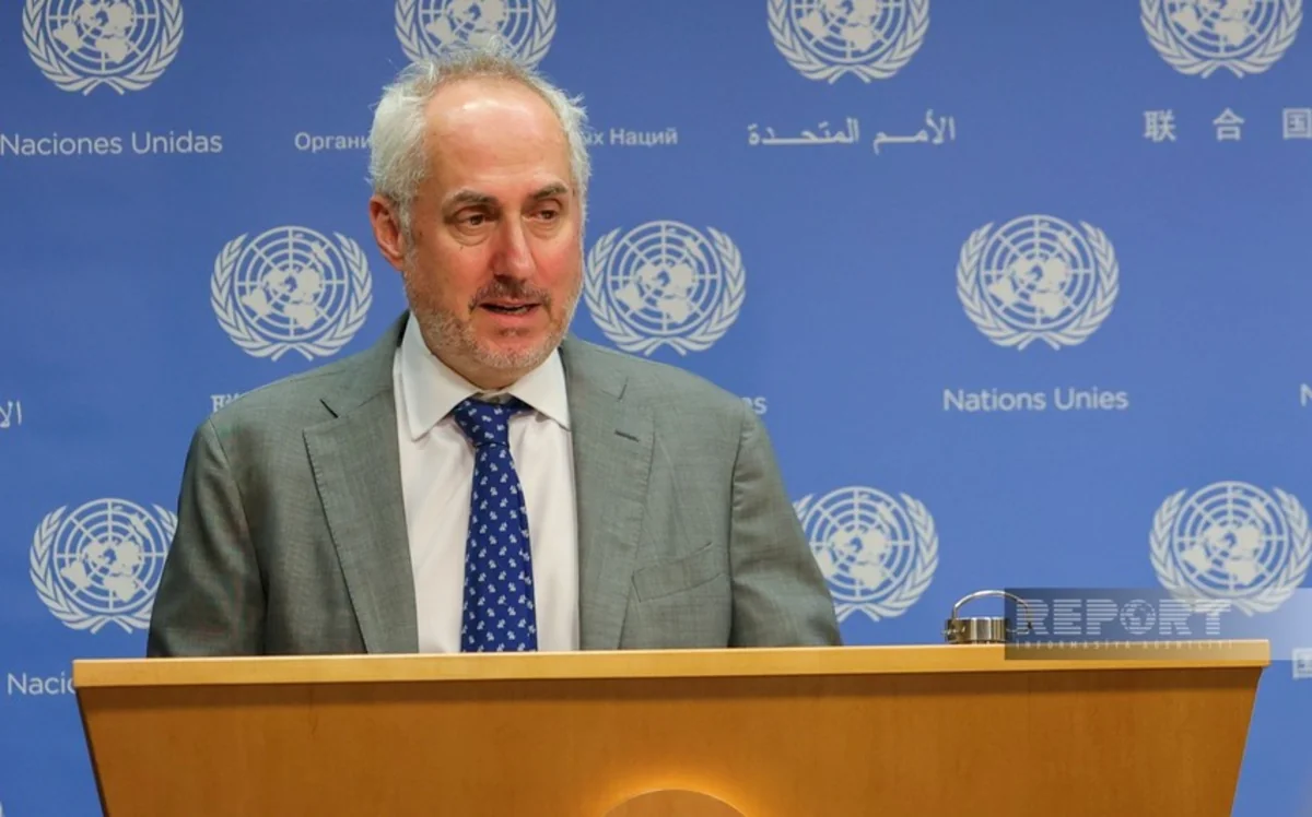 UN chief expects Azerbaijan to drive progress in climate change battle at COP29, Dujarric says