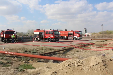 FHN neft yığma məntəqəsində təlim keçirib