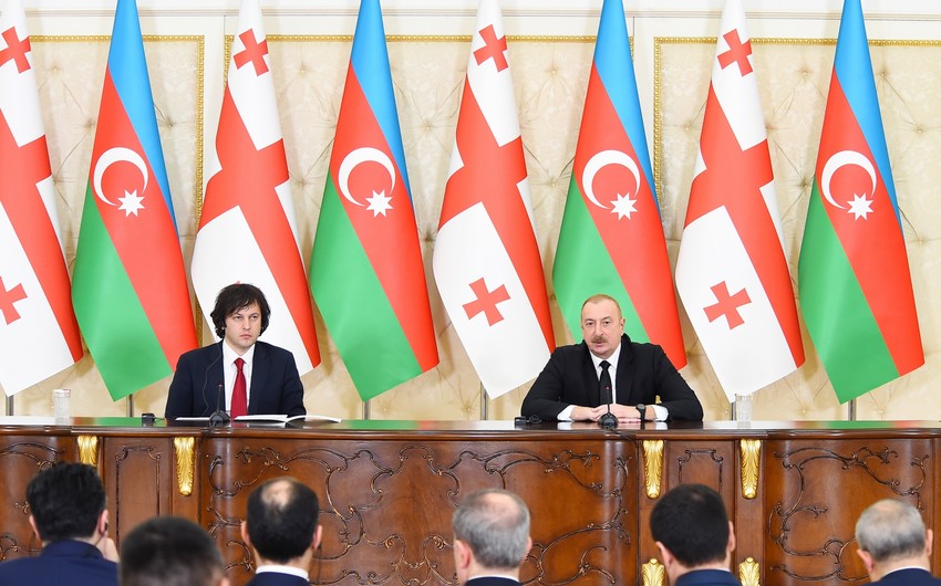Azərbaycan lideri: Bakı-Tbilisi-Qars dəmir yolunun fəaliyyəti bir çox ölkələr üçün cəlbedici olacaq