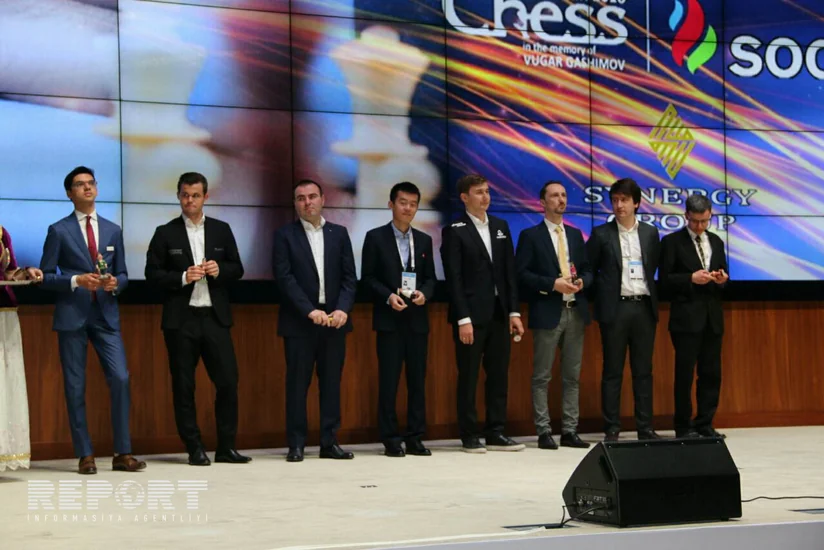 Shamkir Chess 2018in püşkatma mərasimi keçirilib - FOTO