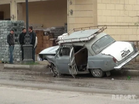 Salyanda yol qəzası baş verib, 4 nəfər xəsarət alıb - YENİLƏNİB