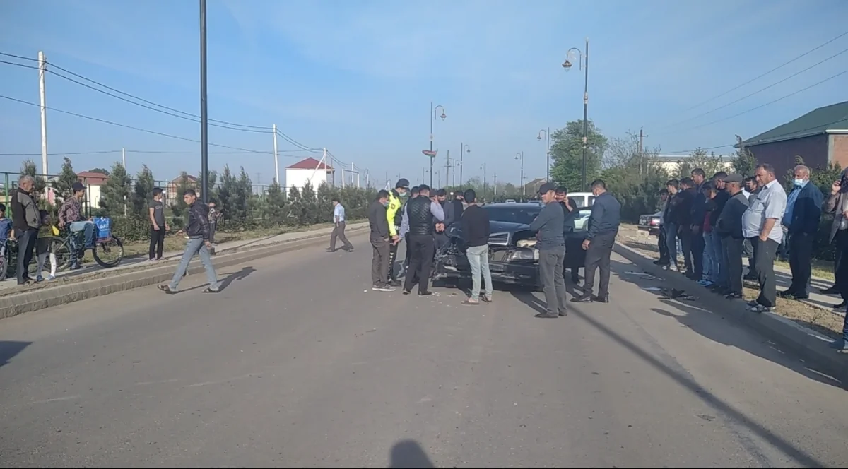 Cəlilabadda iki minik avtomobili toqquşub