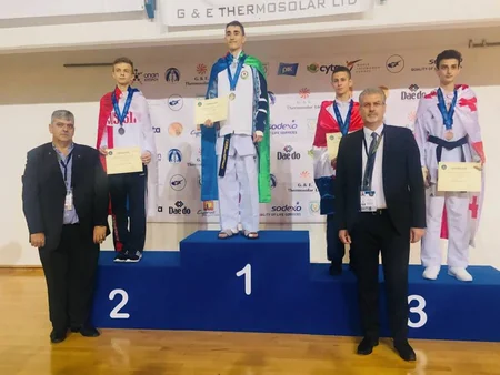Azərbaycan taekvondoçusu Avropa çempionu olub