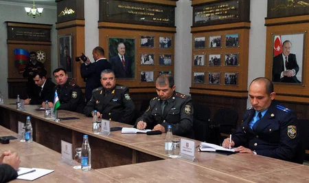 Uzbek defence minister visits Azerbaijani Armed Forces Military College