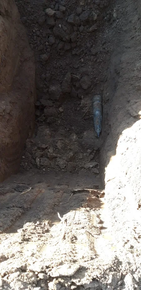 В прифронтовой зоне обнаружено 126 неразорвавшихся боеприпасов 