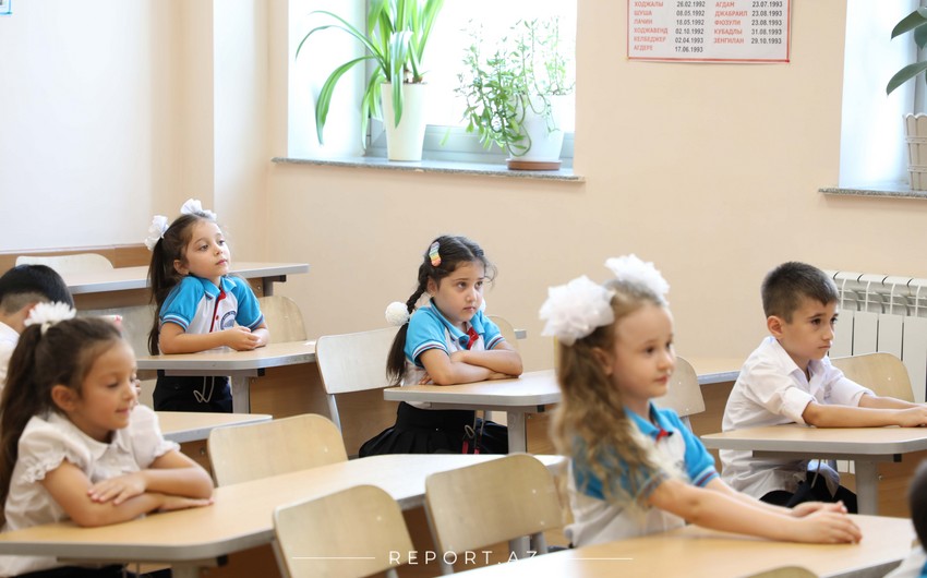 Sabahdan birinci siniflərə şagird qəbulu başlayır