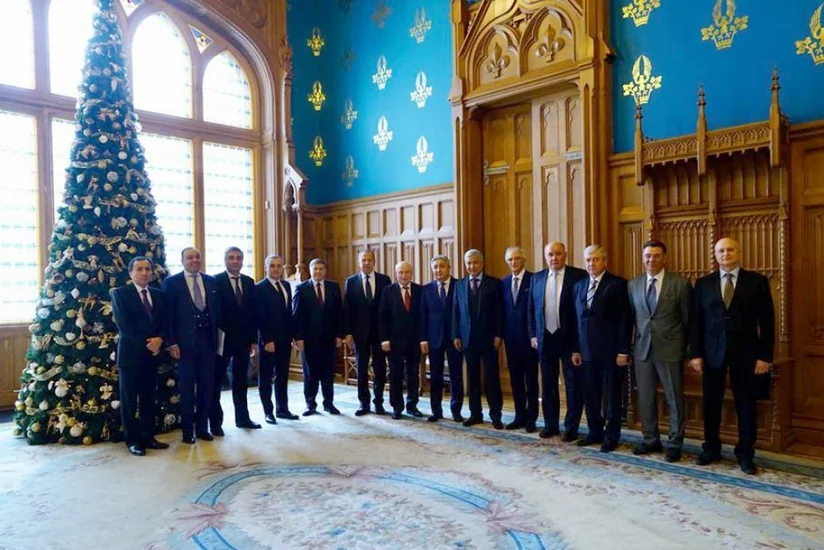 Azərbaycan səfiri Rusiya XİN-də keçirilən ənənəvi görüşdə iştirak edib