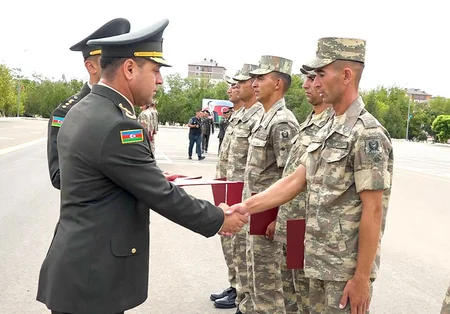 Next special training courses successfully completed in Combined Arms Army 