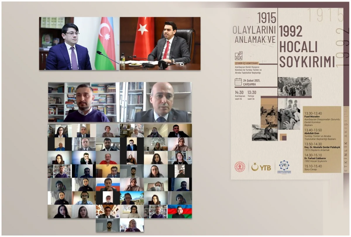 1915-ci il hadisələrini və 1992-ci il Xocalı soyqırımını anlamaq mövzusunda müzakirələr aparılıb