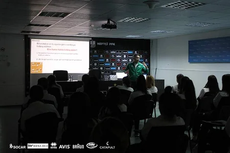 “Neftçi”nin məşqçi və futbolçu heyəti üçün seminar keçirilib