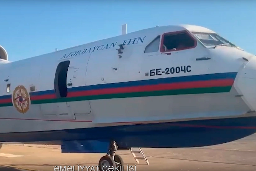 Azərbaycanın təyyarəsi Türkiyədə yanğınlarla mübarizə tədbirlərini davam etdirir