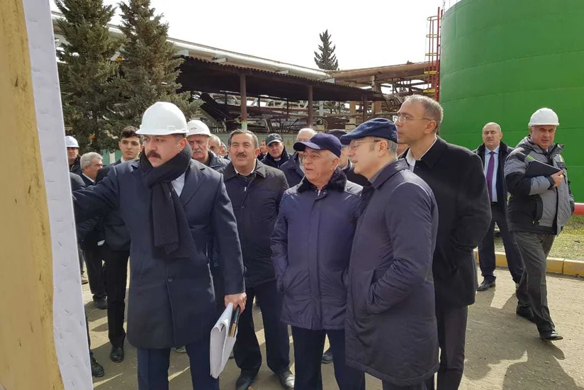 Energetika naziri “Azərbaycan” İES-ə baş çəkib