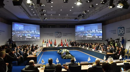 Istanbul hosts D-8 Summit with participation of Ilham Aliyev and Erdoğan - PHOTO