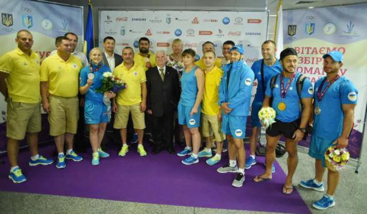 Диаспорские активисты в Украине встретились с чемпионом первых Европейских игр