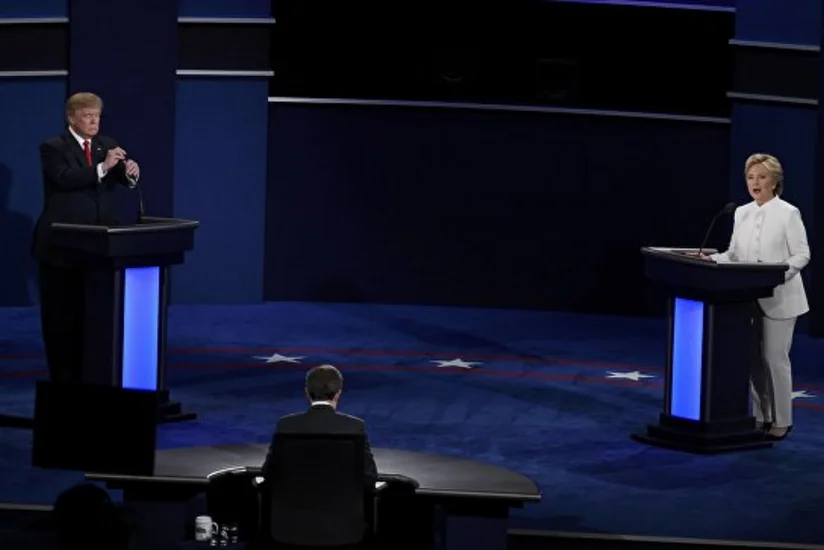ABŞ-da Tramp və Klinton arasında sonuncu teledebat keçirilib