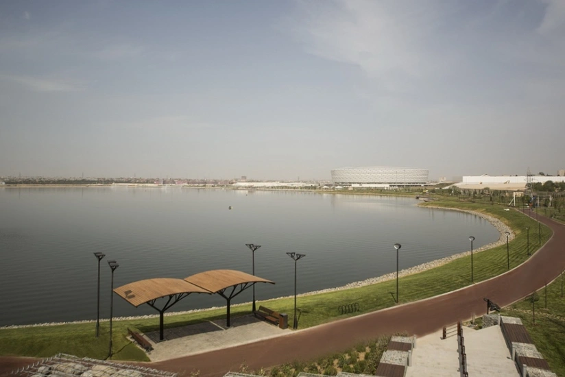 Bakıda Böyükşor gölünün bərpasının 2-ci mərhələsinə başlanılır