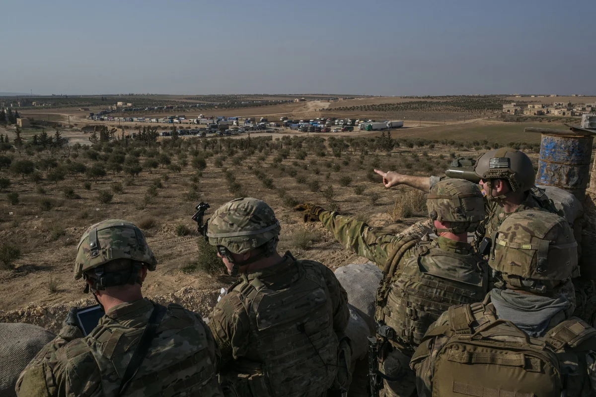US military attacked in Syria