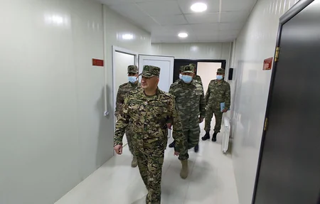New modular military unit commissioned in Azerbaijan's Aghdam district
