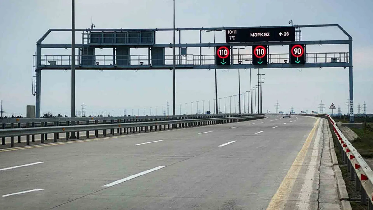 Zığ dairəsi-Hava Limanı yolunda sürət həddi bərpa edilərək əvvəlki vəziyyətinə qaytarılıb