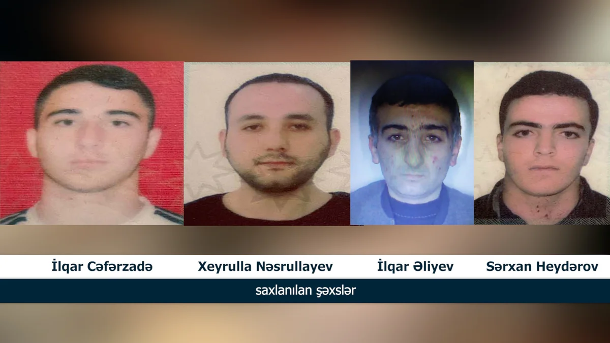 Polis əməliyyat keçirib, pulemyot satmaq istəyənlər saxlanılıb