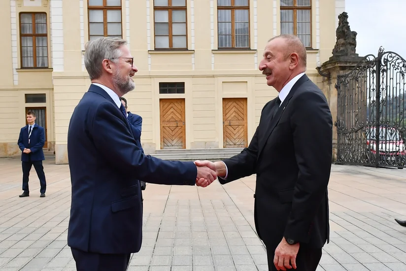 President Ilham Aliyev attends plenary session of European Political Community Summit in Prague - UPDATED