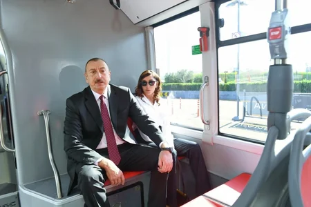 Bakıda “Koroğlu” Nəqliyyat Mübadilə Mərkəzinin açılışı olub - FOTOLAR - YENİLƏNİB-2